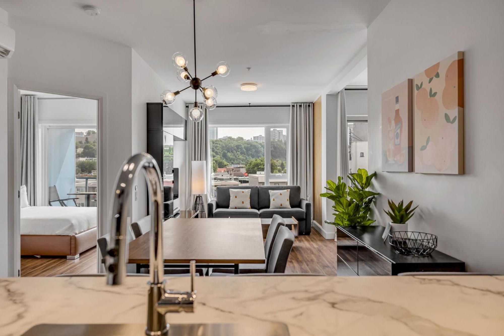 Апартаменты Initial / Spritz / Downtown Qc +Stat Квебек Экстерьер фото