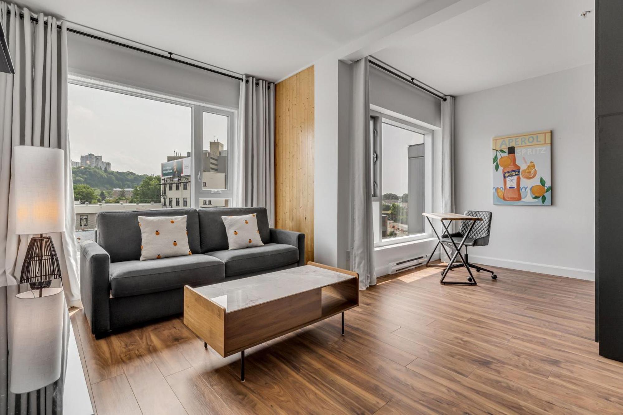 Апартаменты Initial / Spritz / Downtown Qc +Stat Квебек Экстерьер фото